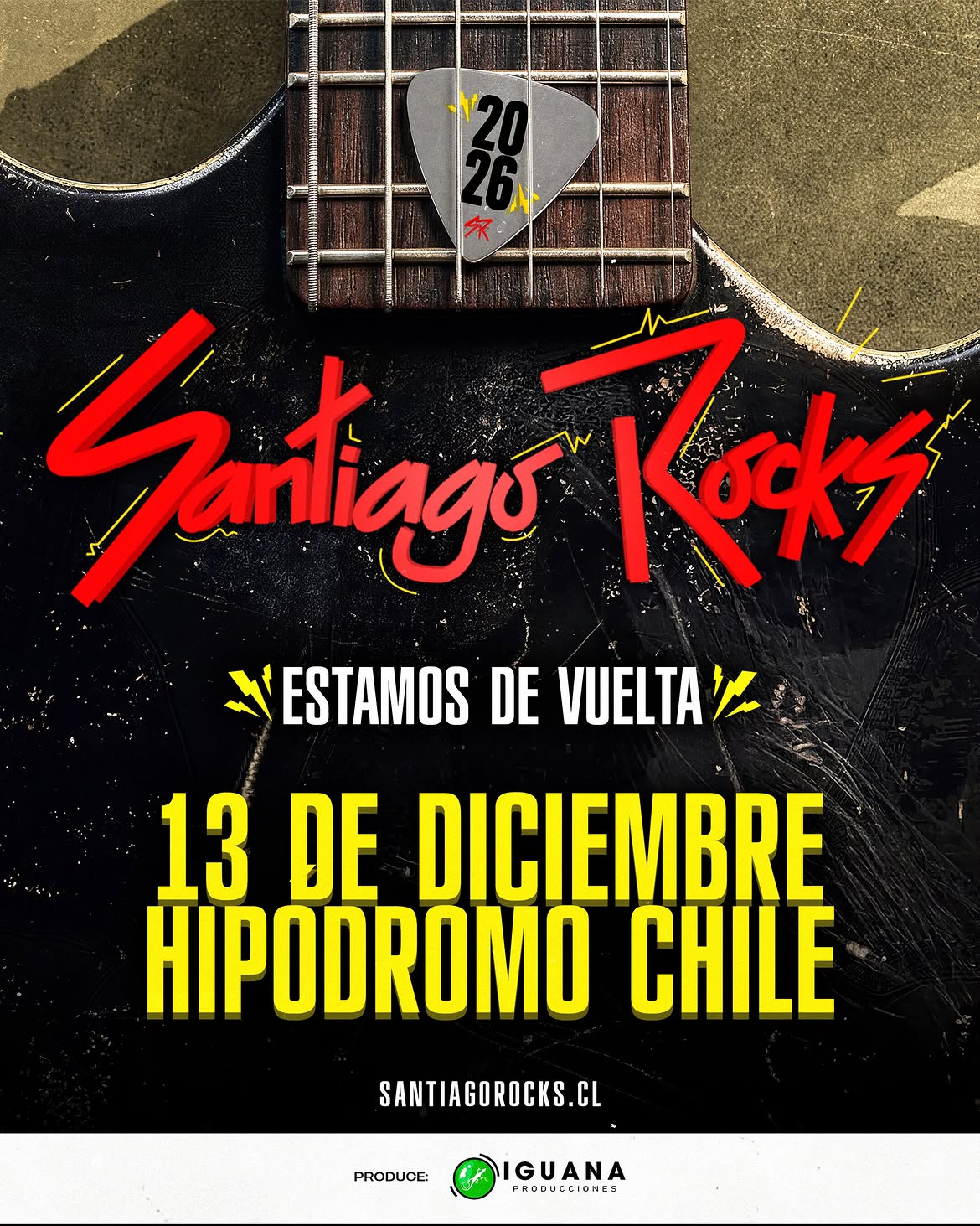 Santiago Rocks 2026 ya tiene fecha